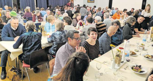 Dankeschön für 120 Freiwillige